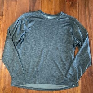 REI Co-op Midweight Base Layer  Men’s Size XL Long Sleeve T-Shirt Heather Grey